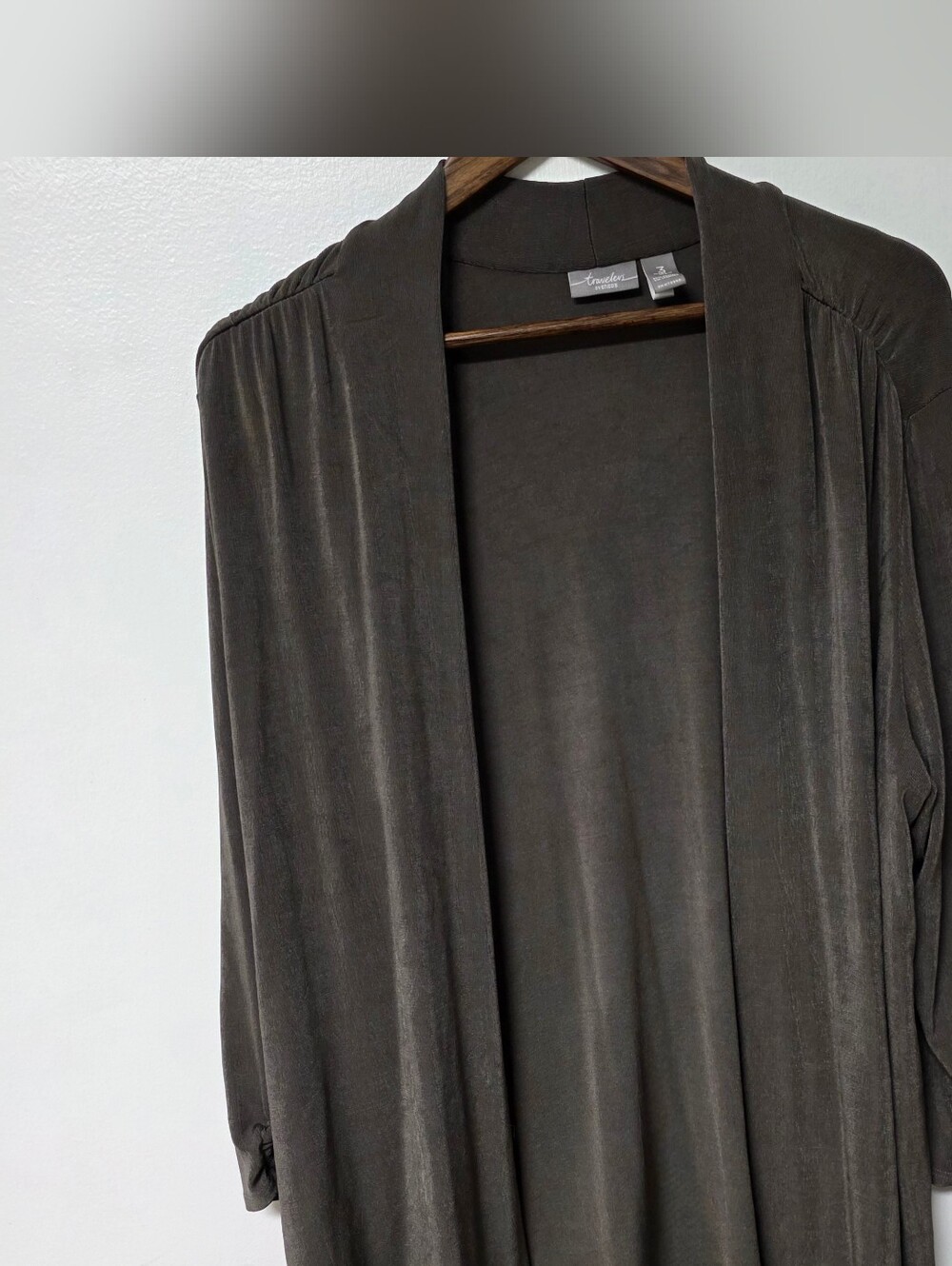 Traveler's By Chicos Open-Front Lightweight Cardigan